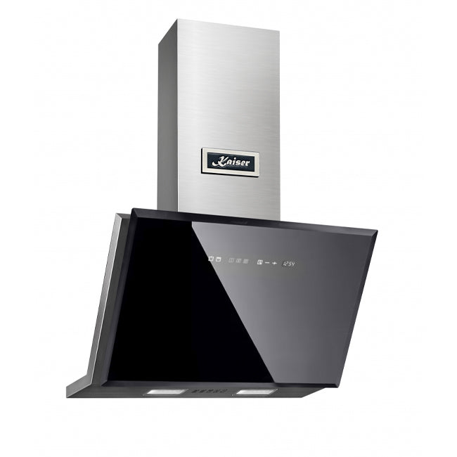 Grand Chef 45cm Electric Oven & 60cm Pro Chimney Cooker Hood (Black)