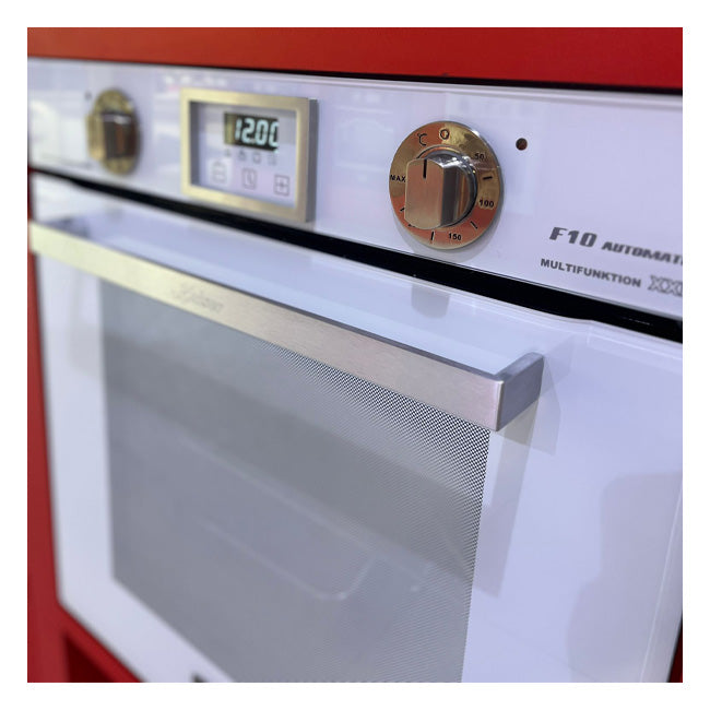 Grand Chef Gas Oven & 80cm Cooker Hood (White)