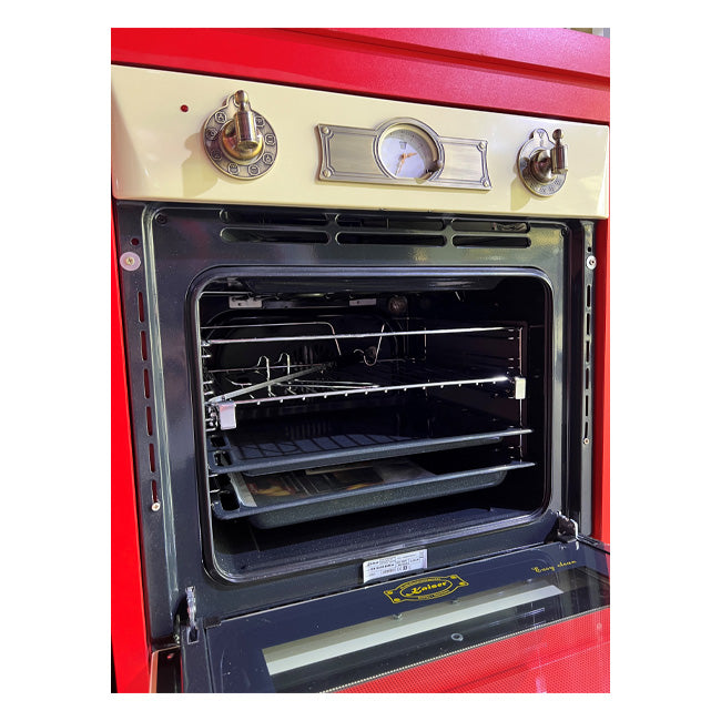 Empire 60cm Electric Oven & 900W Microwave (Ivory)
