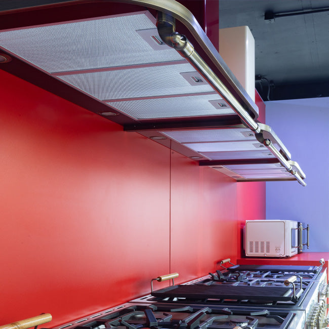 Empire 60cm Cooker Hood (Bordeaux Red)