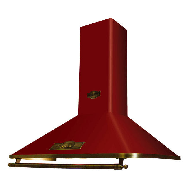 Empire Induction Range Cooker & 90cm Cooker Hood Bundle (Bordeaux Red)