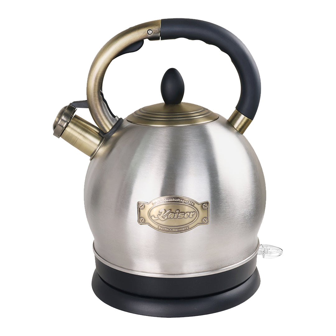 Empire Espresso Coffee Machine & Kettle Bundle (Stainless Steel)