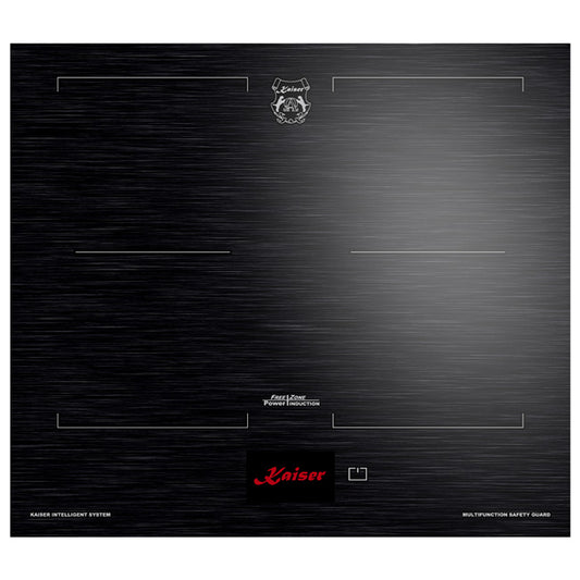 La Perle Noire 59cm TFT Display Induction Hob (Black Moire)