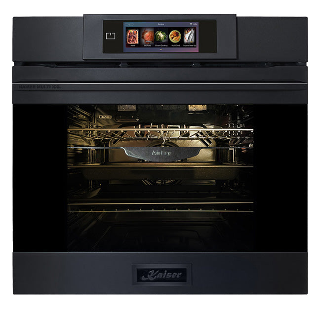 La Perle Noire Steam Oven & Electric Oven Bundle (Black Moire)