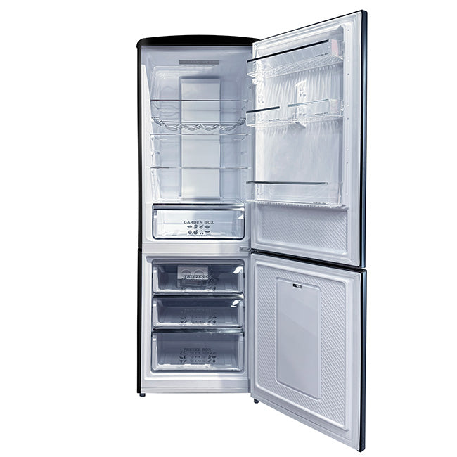 Empire Slim 60cm Fridge Freezer (Black)