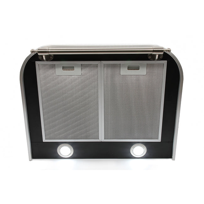 Empire 60cm Cooker Hood (Black Silver)