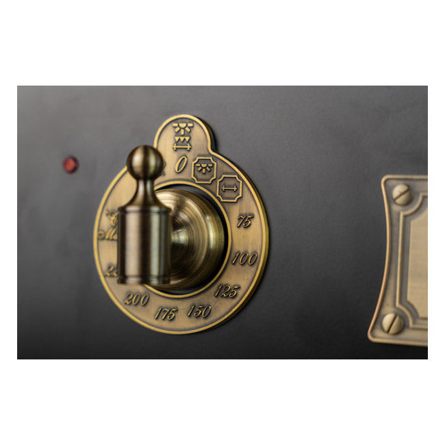 Empire Gas Oven & 4 Burner Gas Hob Black Bundle