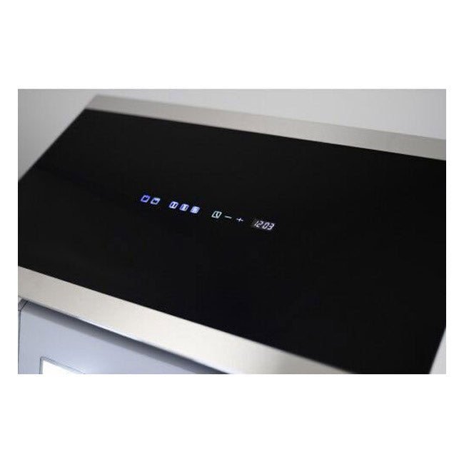 Grand Chef Gas Oven & 80cm Pro Cooker Hood (Black)