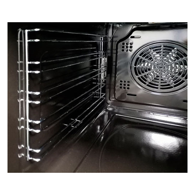 Art Deco 45cm Electric Oven & 45cm Induction Hob (Black)