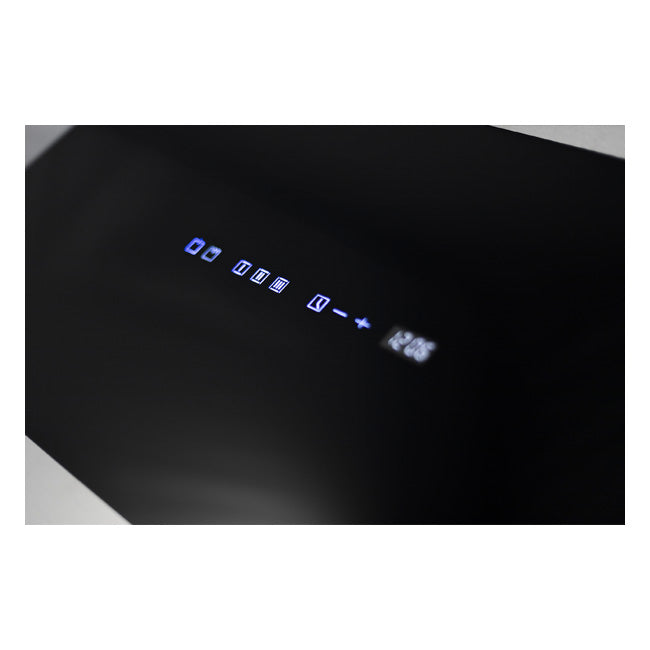 Grand Chef Gas Oven & 50cm Pro Eco Cooker Hood (Black)