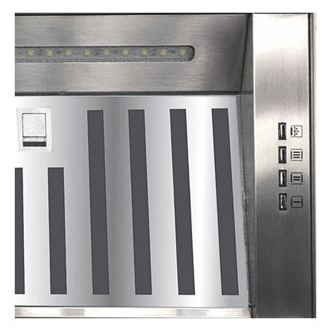 Avantgarde Pro 90cm Gas Oven & Built In Cooker Hood