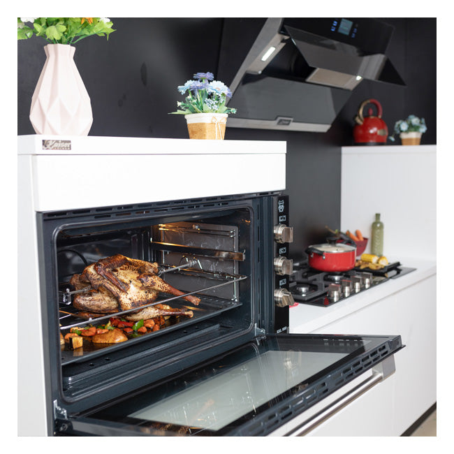 Avantgarde Pro 90cm Gas Oven & Built In Cooker Hood