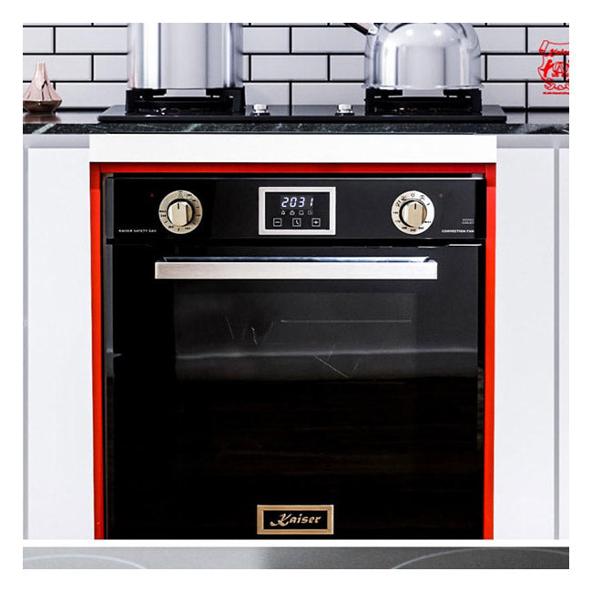 Grand Chef Gas Oven & 90cm Cooker Hood (Black)