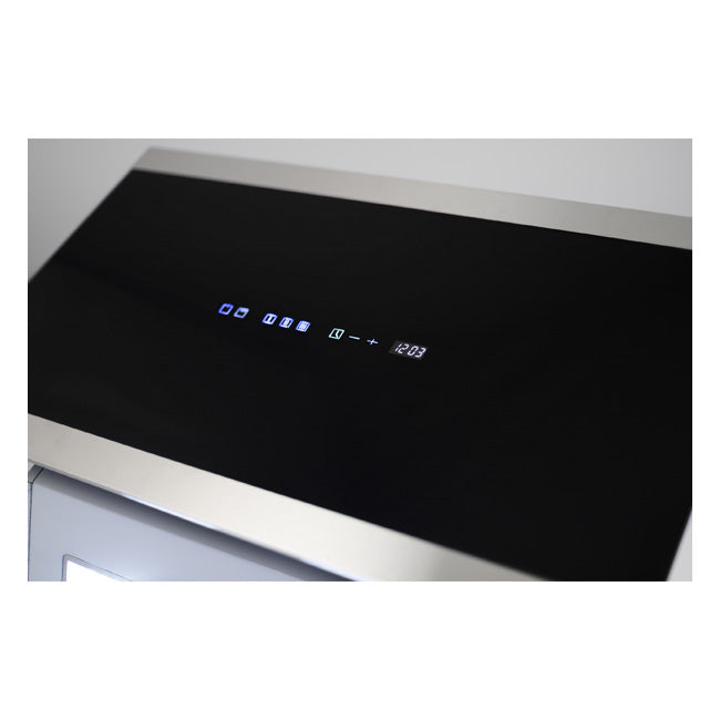 Grand Chef 45cm Electric Oven & 50cm Pro Cooker Hood (Black)