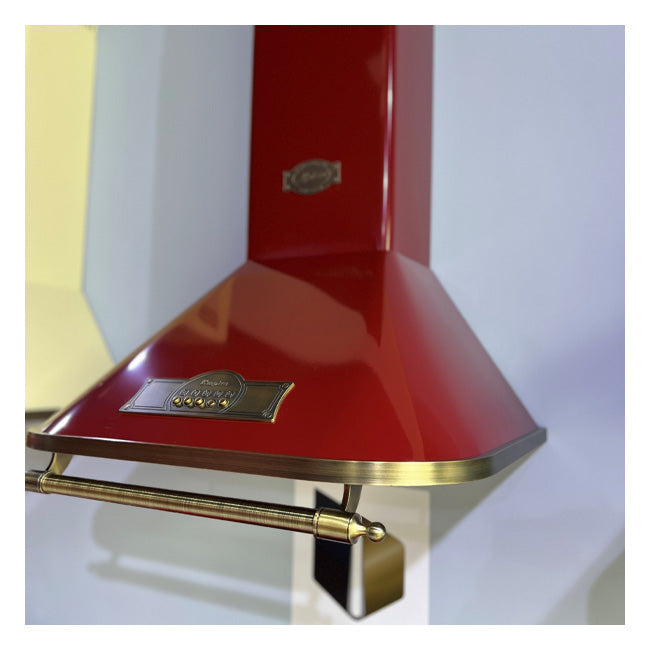 Empire 60cm Cooker Hood (Bordeaux Red)