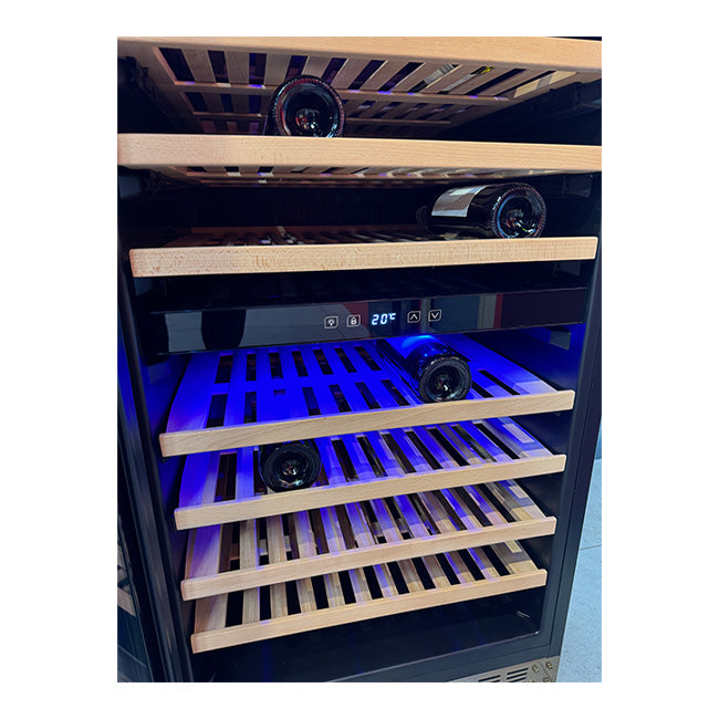 Art Deco 3 Zone Wine Cooler