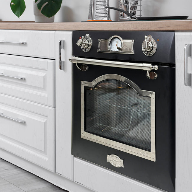 Empire 60cm Electric Oven (Black Silver)