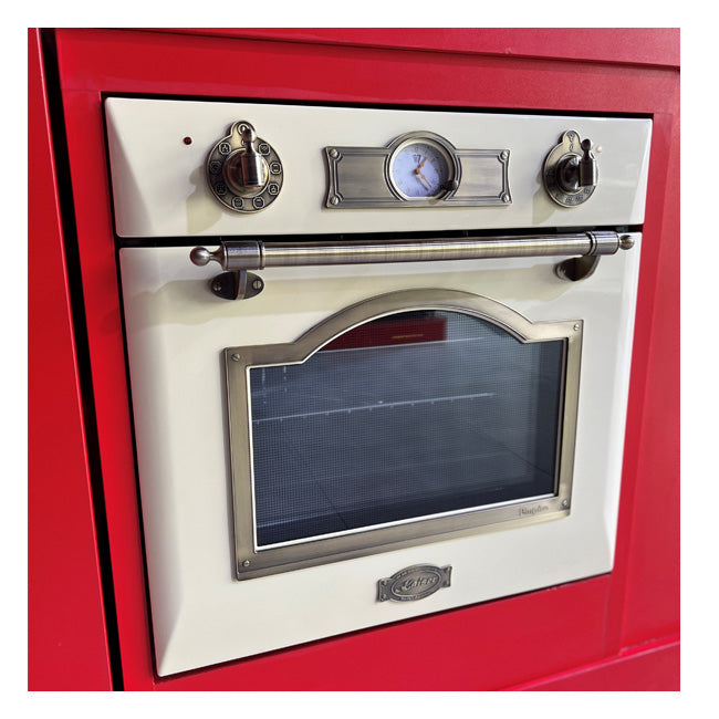 Empire 60cm Electric Oven & 900W Microwave (Ivory)