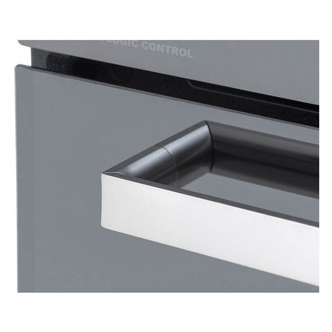 Grand Chef Gas Oven & 60cm Pro Cooker Hood (Black)