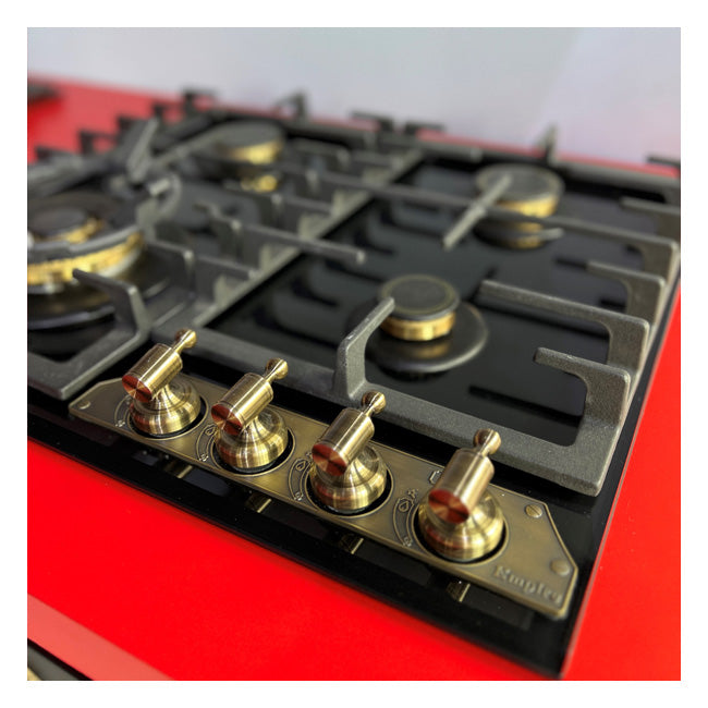 Empire Gas Oven & 4 Burner Gas Hob Bundle (Black)