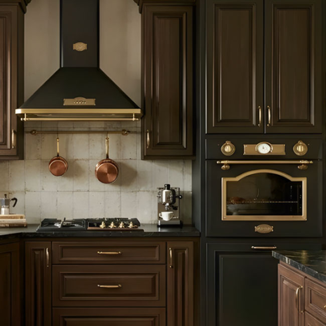Empire 77cm Induction Glass Hob & Chimney Cooker Hood Bundle (Black)