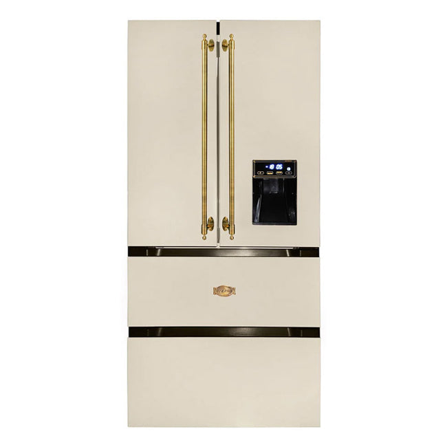 Empire French Door Fridge Freezer (Ivory)