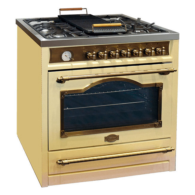 Empire 90cm Dual Fuel Range Cooker (Ivory)