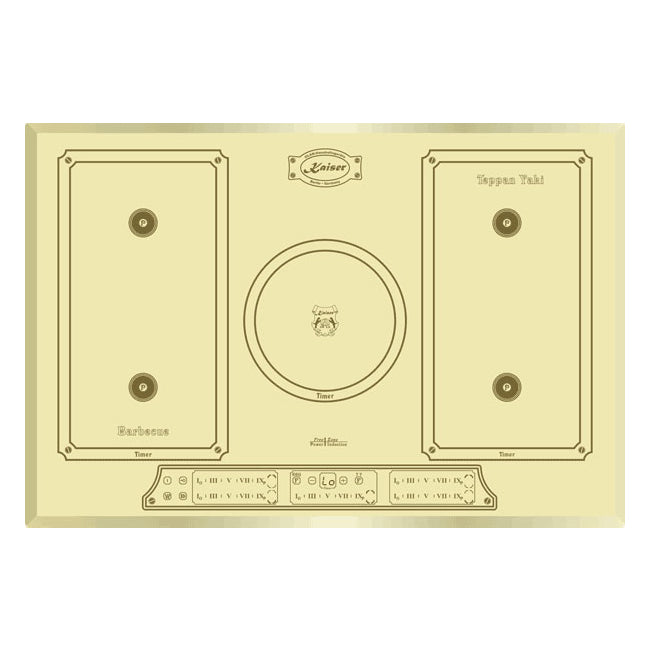 Empire 77cm Induction Hob (Ivory)