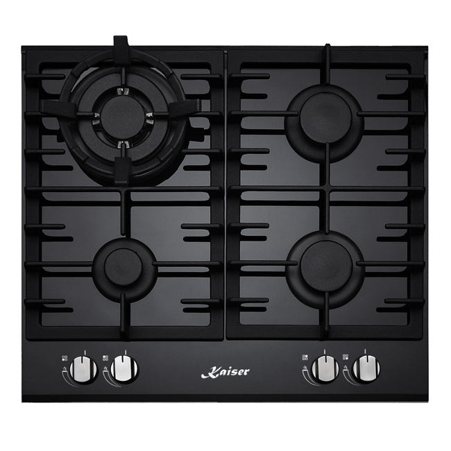 Grand Chef Electric Oven, Gas Hob & Cooker Hood Bundle (Black)