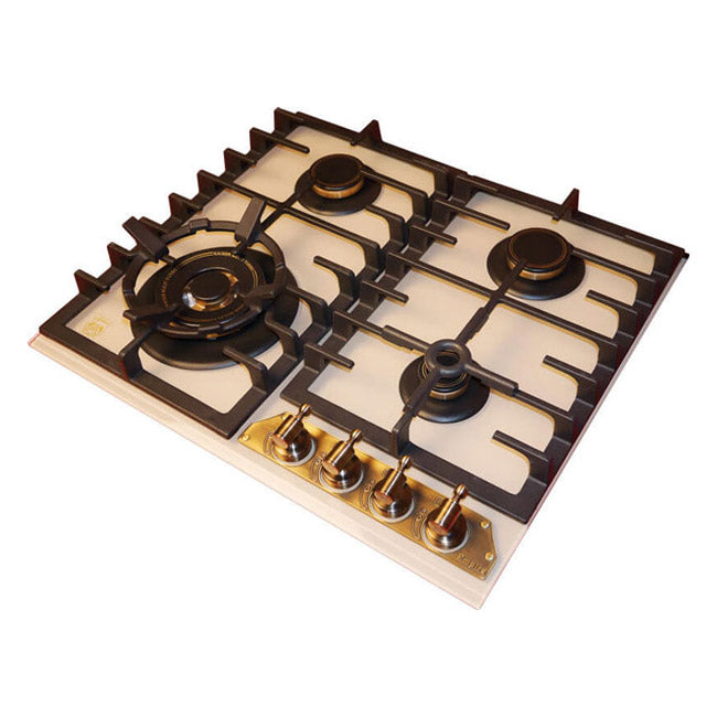 Empire Electric Oven & 4 Burner Gas Hob Bundle (Ivory)