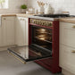 Empire 90cm Dual Fuel Range Cooker (Bordeaux Red)