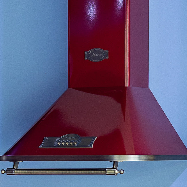 Empire 60cm Cooker Hood (Bordeaux Red)