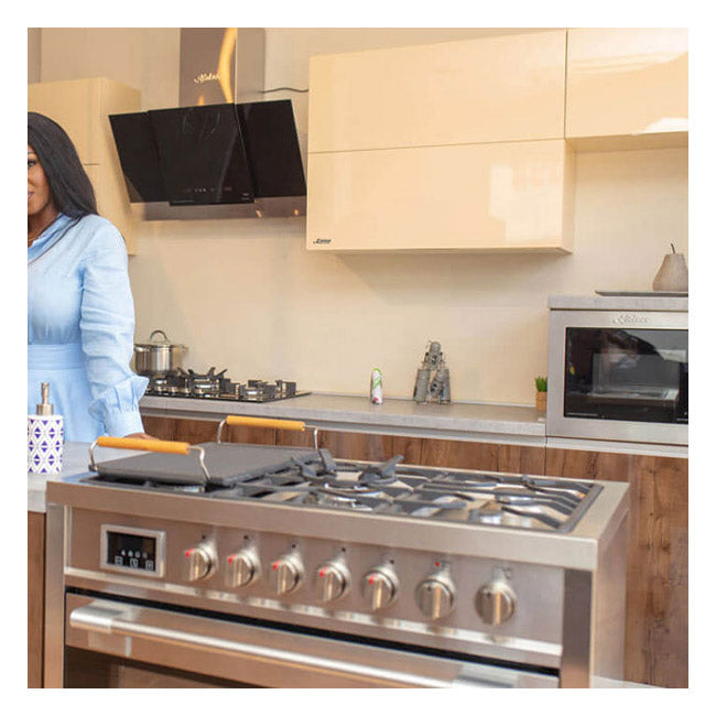 Avantgarde Pro Dual Fuel Range Cooker & 90cm Hood Bundle (Stainless Steel)