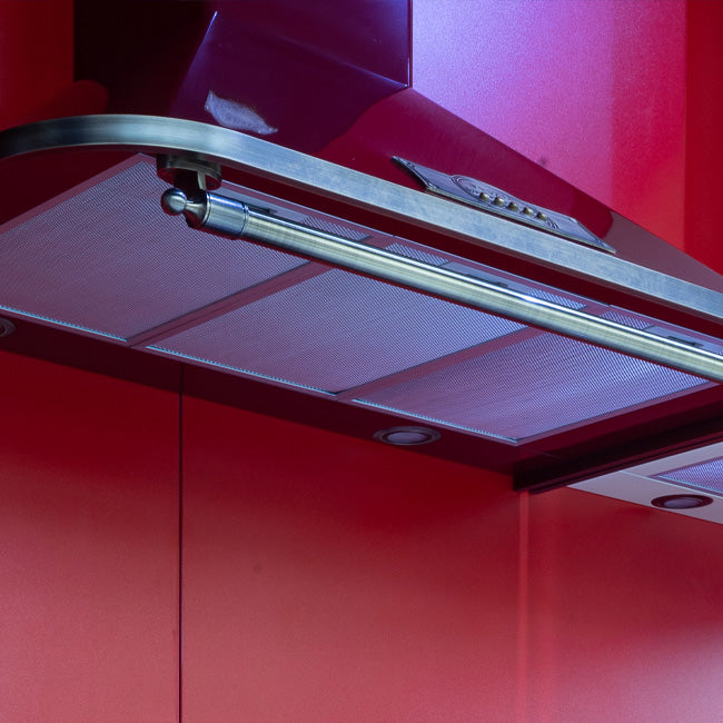 Empire 60cm Induction Hob & Cooker Hood Bundle (Bordeaux Red)