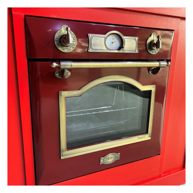 Empire 60cm Electric Oven (Bordeaux Red)