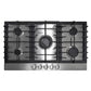 Grand Chef Gas Oven & 5 Burner Gas Hob Bundle (Stainless Steel)