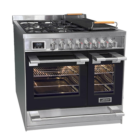 Avantgarde Pro 90cm Double Cavity Dual Fuel Range Cooker (Stainless Steel)