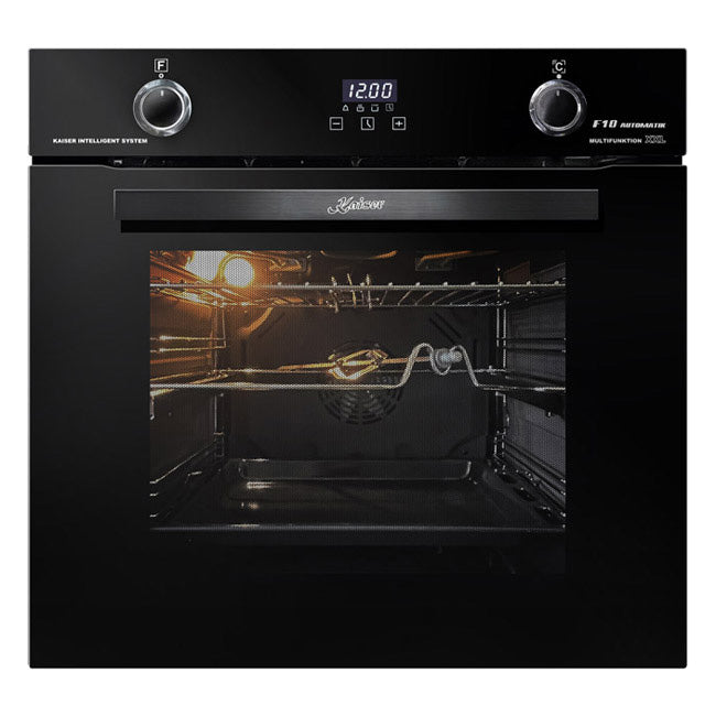 Grand Chef Electric Oven & Cooker Hood Bundle (Black)