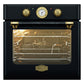 Belle Epoque 60cm Electric Oven & Downdraft Induction Hob Bundle (Black)