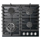 Grand Chef Gas Oven & 4 Burner Gas Hob Bundle Black