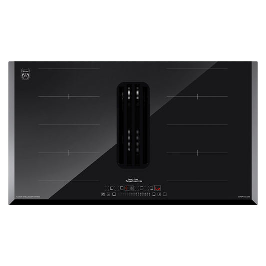 Grand Chef 90cm Downdraft Induction Hob (Black)