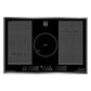 La Perle Noire 77cm Induction Hob & 90cm TFT Cooker Hood (Black)