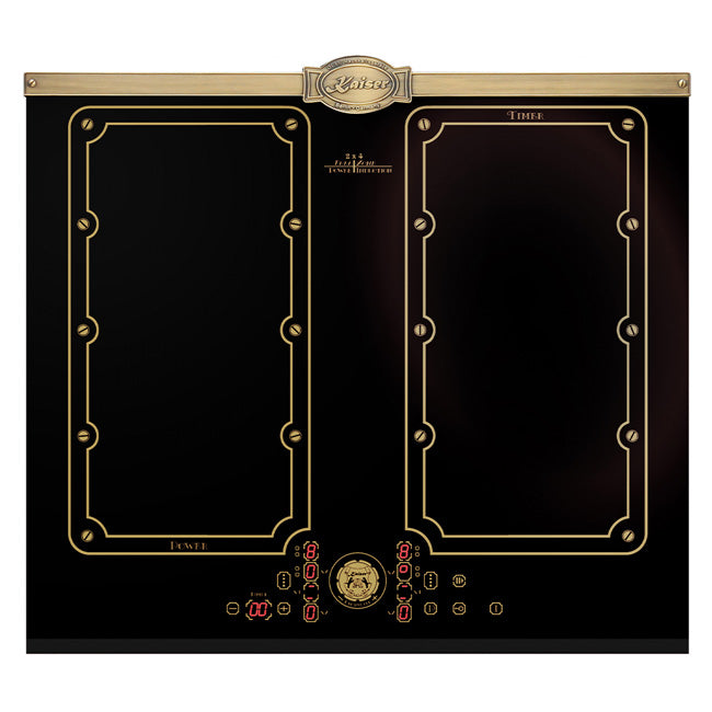 Empire 60cm Induction Hob & Belle Epoque Cooker Hood Bundle (Black)