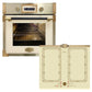 Art Deco 60cm Electric Oven & Induction Hob Bundle (Ivory)