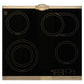 Empire 58cm Black Glass Ceramic Hob (Black)