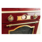 Empire 60cm Electric Oven & 90cm Downdraft Induction Hob (Bordeaux Red)