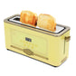 Empire 900W Microwave & 2 Slice Toaster Bundle (Ivory)