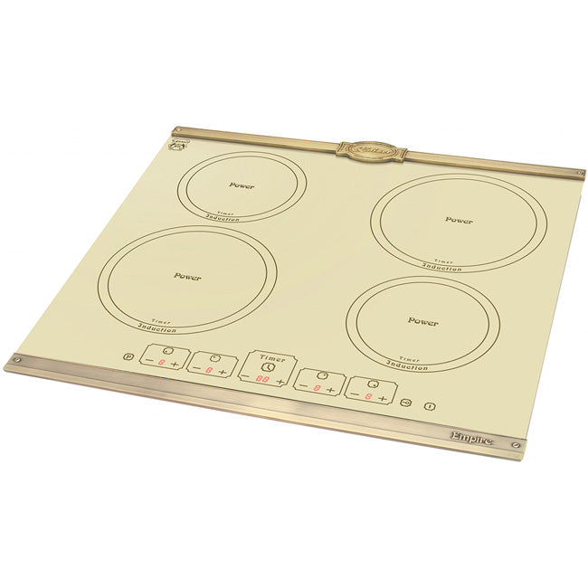 Empire 58cm Ivory Glass Induction Hob (Ivory)