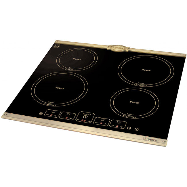 Empire 60cm Induction Hob & Cooker Hood Bundle (Black)