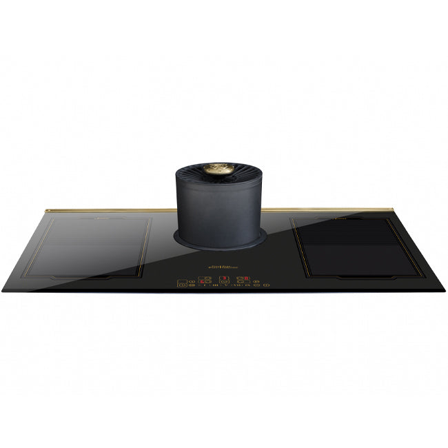 Belle Epoque 60cm Electric Oven & Downdraft Induction Hob Bundle (Black)